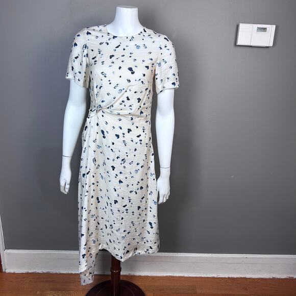 COS Collection of Style Dress Size 2 midi cream modest - Picture 3 of 13